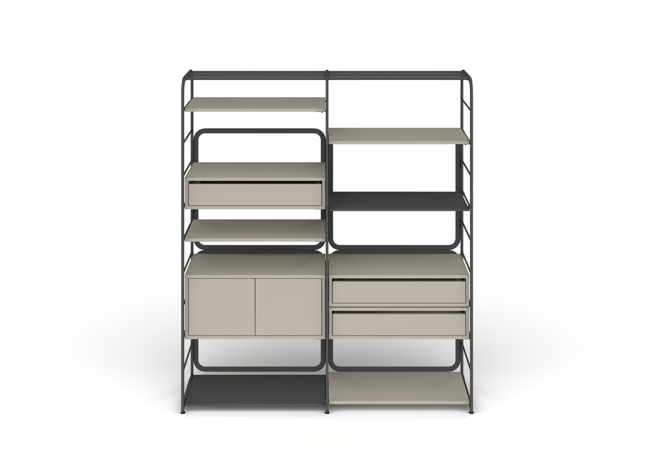 Nice depolama ünitesi - 166x46x196h - Görsel 1